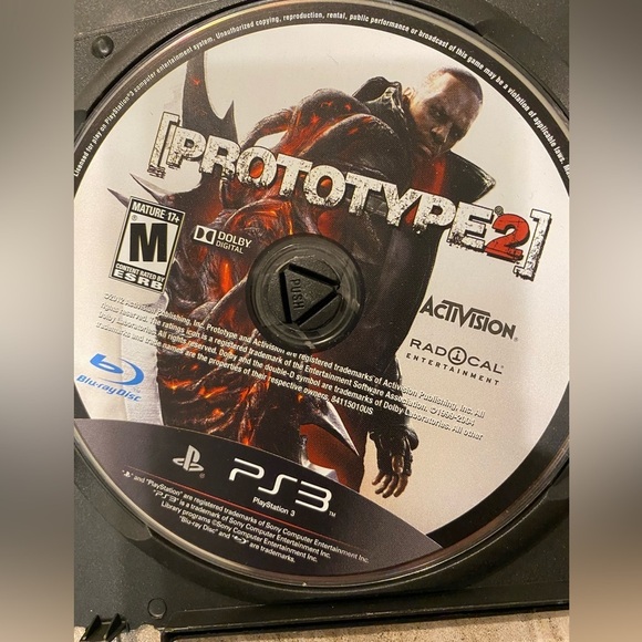Prototype 2 PS3 (Sony PlayStation 3, 2012)  Game - Picture 1 of 1